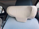 肯拓普轻奢汽车多功能头枕颈枕四向调节可调座椅机械头枕车用奔驰奥迪 头枕护颈枕 黑色 1个 实拍图