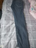 佐马仕 蓝灰高腰牛仔裤女秋冬季新款加绒加厚韩版修身弹力显瘦紧身九分 蓝灰 加绒 29 实拍图