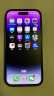 Apple苹果 iphone 14 Pro max 全新未激活 美版有锁 全网通5g手机 14pro 暗紫色 128GB【100天碎屏险】 晒单实拍图