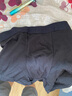 健将男士内裤男纯棉平角裤抑菌宽松透气中腰青少年男式四角裤头 4条装 棉质抑菌-纯色无痕宽边装 4条 L (腰1.9-2.1尺 重100-120斤) 实拍图