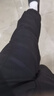 顶峰保罗（Dingfengbaoluo）工装裤男款春夏季宽松休闲长裤束脚大码男生运动YK537黑色2XL 实拍图