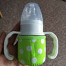 爱得利新生儿待产奶瓶标准小口径早产儿硼硅玻璃奶瓶A90-60ml耐温180°C 60ml【0-3月+备用奶嘴SS号 绿套 实拍图