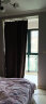 金蝉全遮光窗帘现代简约日式成品布客厅阳台卧室遮阳帘 深灰色200*270 实拍图