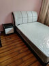 香丽华庭 皮床现代北欧大小户型双人床简约婚床实木软体床卧室家具 床+3E护脊椰棕弹簧床垫+床头柜*1 1.5米*2米抽屉结构款 实拍图
