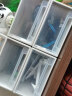 百露收纳箱抽屉式衣服透明整理箱家用衣物储物柜子衣柜塑料内衣收纳盒 加厚中号两个装 实拍图