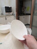 浩雅釉下彩景德镇陶瓷餐具面碗汤碗大号饭碗简约 纯白6英寸4个装 晒单实拍图