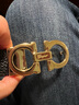 菲拉格慕（Ferragamo）女士双面可调式Gancini皮带 0673955_C_85 新年礼物送女友 实拍图