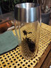 恒福 双层玻璃杯耐高温隔热绿茶杯办公家用过滤泡茶杯子高档商务水杯 恒福鲜茶杯200ML 实拍图