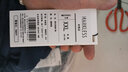 MARKLESS【安心品质】纯棉亲肤T恤男士纯色短袖打底衫5630 藏青蓝 2XL 实拍图
