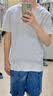 顶瓜瓜顶呱呱睡衣男夏纯棉短袖可外情侣穿家居服套装男长渊蓝180母亲节 实拍图