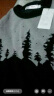 南极人青少年保暖内衣男加绒加厚秋衣秋裤套装卡通印花圆领休闲可外穿 灰色森林 XL 晒单实拍图