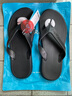 路拉迪 人字拖男夏季户外耐磨舒适夹趾人字拖凉拖鞋 黑色 41-42 实拍图