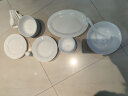 斯凯绨（Sky Top）碗盘碟陶瓷餐具套装骨瓷纯白家用乔迁礼盒包装6人份28头 实拍图