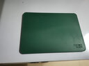 得力（deli）财务使用印章胶垫 方形盖章垫子银行印台不变形财务盖章垫子办公用品加厚软印章垫软垫板 9878/绿色 实拍图