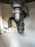 浪鲸（SSWW） 厨房水槽洗菜盆下水器下水配件组合易清洗单双槽防堵下水管套装 单槽下水管 晒单实拍图