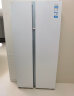 海尔冰箱白巧系列561L全空间保鲜大冷冻一级能效变频对开双开门超薄零嵌入式 BCD-561WLHSS14W9U1 实拍图