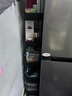 密林厨房夹缝置物架多层果蔬储物小推车窄缝冰箱侧收纳架 五层黑18cm 实拍图