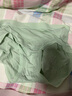 三枪（THREEGUN）[3条装】兰精莫代尔内裤女士冰丝抗菌透气中腰三角裤 T40009B02(淡月黄+云水蓝+风信紫) 3条 L 实拍图
