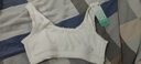 全棉时代【商场同款】美背抹胸少女内衣无钢圈高中学生内衣发育期短背心 1阶段-白色 S (150) 实拍图