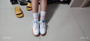 迪卡侬乒乓球鞋男鞋乒乓球球鞋牛筋底运动鞋儿童女透气白色33-2911597 实拍图