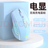 剑圣一族无线蓝牙鼠标游戏鼠标电竞鼠标电量显示无线RGB/2.4G/蓝牙三模连接竞技FPS吃鸡宏cf送男友礼物M800 基础版3键-单模-1600DPI-无光-经典粉 实拍图