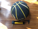 李宁（LI-NING）篮球CBA室内外训练耐打蓝球 水泥地耐磨橡胶篮球 7号 LBQK607-2 篮球 实拍图
