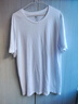 七匹狼纯棉短袖t恤男打底衫夏季薄款舒适透气老头衫100%棉白色运动汗衫 白色-圆领款 XL-175（建议体重120-140斤） 实拍图