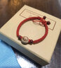 慈灵阁2026马年属牛人红绳手链吉祥物男女桃木生肖牛红手绳护身符礼物 实拍图