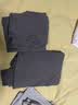 AB情侣保暖秋冬基础弹力棉柔软舒绒亲肤棉男式圆领保暖内衣男女套装 苔藓灰(男士） XL 实拍图