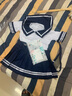 拍照很好看~学生装套装学院风日系可爱JK制服水手服青春减龄显瘦 套装+纯白过膝 均码 实拍图