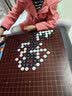 寻弈 二合一实木云子围棋棋盘套装儿童初学五子棋象棋两用 【枣木罐套装】仿玉子 含象棋 实拍图