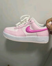 耐克NIKE板鞋女空军一号AF1 AIR FORCE 1运动鞋HM3696-661粉38.5 实拍图