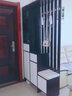 百意空间 中古风 玄关柜隔断屏风鞋柜一体柜小户型门口门厅柜客厅储物柜 长800【升级款ENF级】法橡胡桃 实拍图