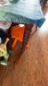 华恺之星 塑料凳 家用小板凳换鞋凳子 宝宝餐椅学习椅靠背椅子HK5601橘 晒单实拍图