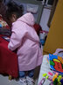 畅印 儿童围裙画画衣防水罩衣中大童绘画美术书法反穿衣小学生长袖护衣宝宝吃饭围兜可定制logo 粉色 140(XXL号身高116-140公分) 实拍图