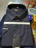 啄木鸟【棉弹抗皱】衬衫男秋季商务休闲男士棉质正装上衣衬衣男黑色43 实拍图