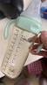 RIKZ吸管奶瓶一岁以上2岁3岁6个月ppsu大宝宝儿童鸭嘴防胀气喝奶喝水 [奶瓶杯] 330ml 绿 晒单实拍图