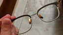 眼镜帮鼻托钛金属防压痕防滑鼻垫鼻梁拖眼镜框架配件 实拍图