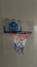 Ma fitness家用篮球投篮框室内家用挂壁式家庭静音篮球七号5号蓝框 勇士小号篮板+小篮球 实拍图
