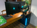 松能X显示器支架电脑显示屏支架电竞RGB机械臂桌面台式增高架大承重18KG 17-42英寸暗夜天使T18-1H 晒单实拍图