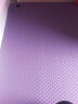 金啦啦 瑜伽垫初学者加厚加长运动健身垫子防滑男女瑜伽毯 10MM紫色(微瑕疵) 实拍图