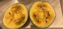 黄心西瓜 新鲜水果当季 金山小皇冠西瓜黄西瓜薄皮脆甜 4个 晒单实拍图