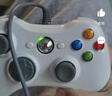 探咖新款XBOX360手柄pc电脑电视通用xbox主机USB带震动线性有线无线电竞游戏手柄Steam免驱 豪华版-PC电脑、电视通用【带震动】有线白色 实拍图