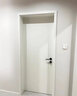 柚恒实木门碳晶室内门简约套装门卧室门阻燃无醛环保定制隔音房间木门 定制尺寸款式请咨询客服 实拍图
