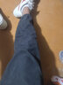 花花公子（PLAYBOY）休闲裤子男春夏季潮流宽松束脚重磅锥形裤男潮裤卫裤 浅灰色 常规 L 实拍图