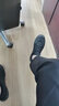 卡帝乐鳄鱼男鞋秋季套脚鞋子男透气帆布鞋男舒适百搭休闲鞋男 1185 黑色 42 实拍图