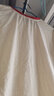 真维斯（JEANSWEST）短袖t恤女夏季新款纯棉女装上衣服撞色宽松ins风小个子女生半袖衫 米砖红 蝴蝶秘境橙 S 实拍图