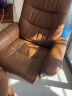 NITORI宜得利家居 家具豪华真皮沙发椅复古休闲椅座椅懒人躺椅拉尔夫2 中棕色 晒单实拍图