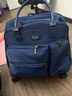 Goby果比拉杆包小型轻便登机箱电脑手提包两用防水旅游箱多口袋行李箱 宝石蓝 16英寸可登机(带电脑夹层） 实拍图