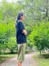 POUM休闲工装七分裤男士夏季潮流速干冰丝运动短裤TQ05牛油果绿M 实拍图